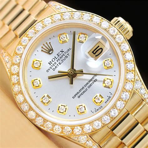 all diamond rolex|rolex watch with diamond bezel.